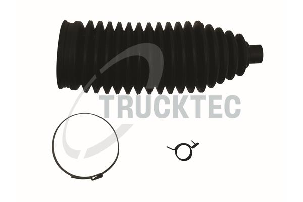 TRUCKTEC AUTOMOTIVE Faltenbalgsatz, Lenkung 0237042 Vorderachse beidseitig für Peugeot Iveco Chrysler Mercedes VAG