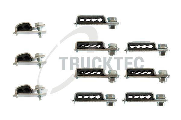 TRUCKTEC AUTOMOTIVE Halter, Kraftstoffleitung 0143335 für Volvo Mercedes MAN