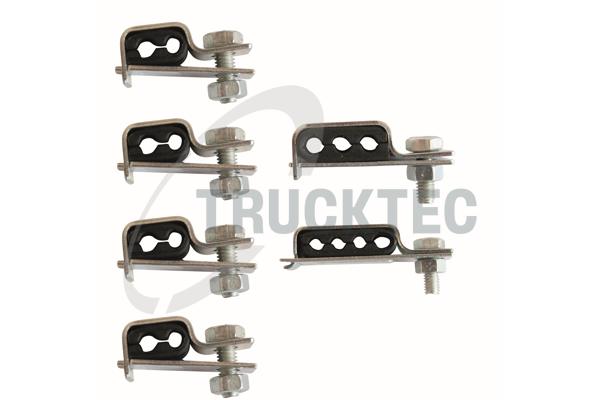 TRUCKTEC AUTOMOTIVE Halter, Kraftstoffleitung 0143055 für Volvo Mercedes