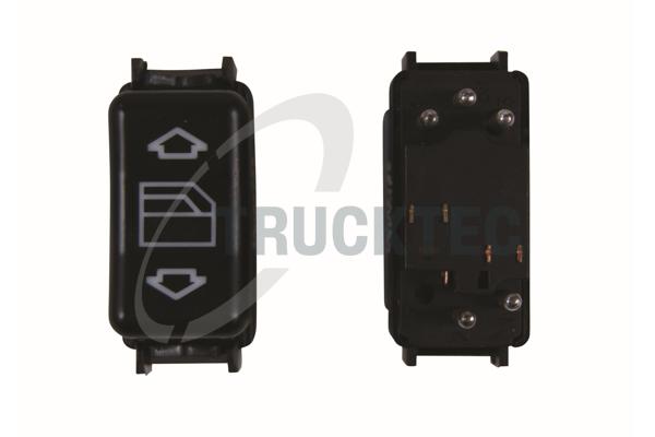 TRUCKTEC AUTOMOTIVE Schalter, Fensterheber 0258010 vorne rechts für Mercedes