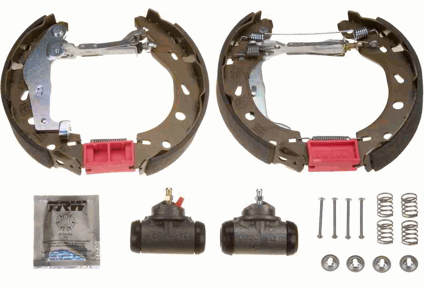 Trw Bremsbackensatz Gsk1558
