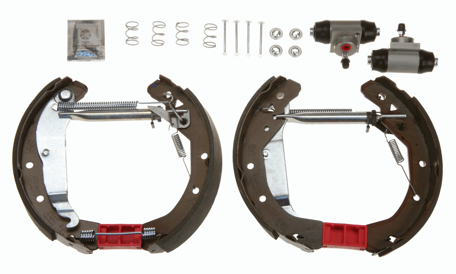 Trw Bremsbackensatz Gsk1687