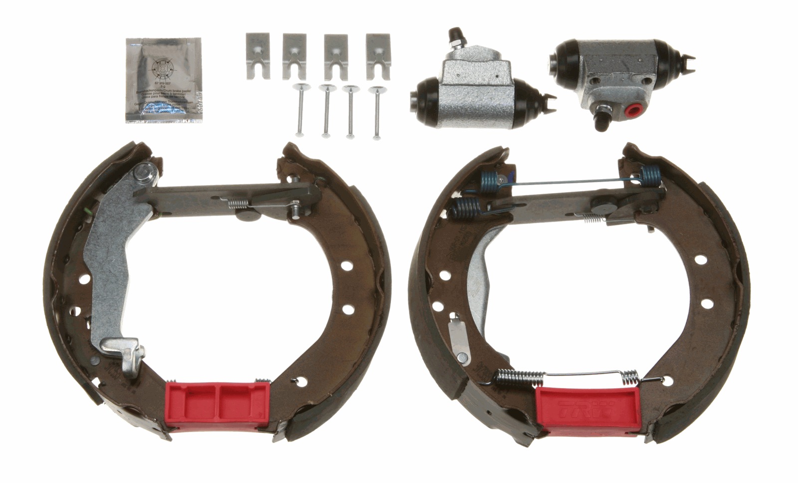 Trw Bremsbackensatz Gsk1861