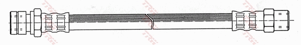 TRW Bremsschlauch phb204 für Porsche