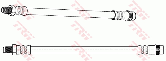TRW Bremsschlauch pha270 für RENAULT