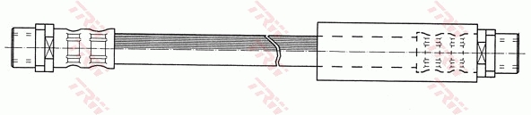 TRW Bremsschlauch pha288 für Audi
