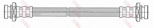 TRW Bremsschlauch pha545 für Suzuki