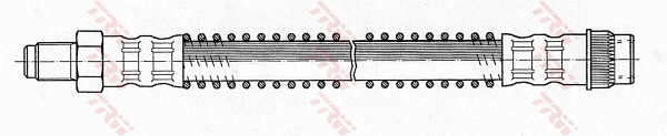 TRW Bremsschlauch phb104 für Peugeot