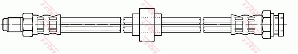 TRW Bremsschlauch phb220 für Peugeot Citroën