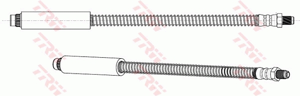 TRW Bremsschlauch phb411 für Peugeot