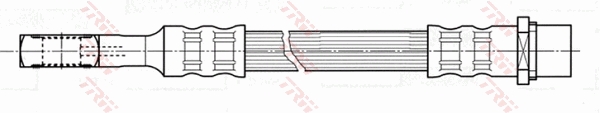 TRW Bremsschlauch phd471 für Opel CHEVROLET