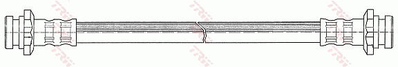 TRW Bremsschlauch pha213 für NISSAN