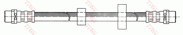 TRW Bremsschlauch pha314 für VW