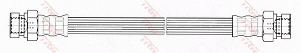 TRW Bremsschlauch pha544 für VW