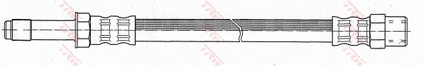 TRW Bremsschlauch phb366 für Ford VW Audi