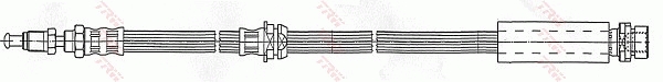 TRW Bremsschlauch phb443 für Ford