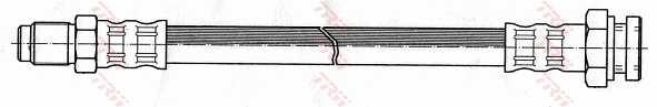 TRW Bremsschlauch phb337 für SEAT