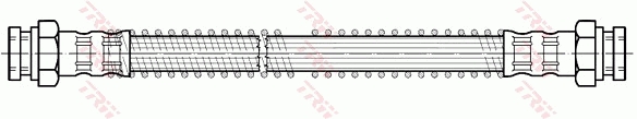 TRW Bremsschlauch pha326 für Citroën Peugeot