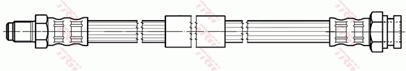 TRW Bremsschlauch phb575 für LANCIA
