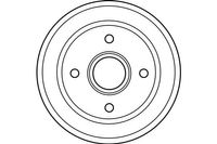 TRW Bremstrommel, Art.-Nr. DB4303