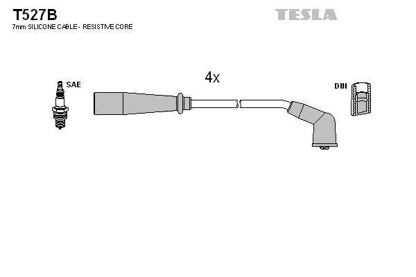 Tesla Zündleitungssatz t527b für KIA