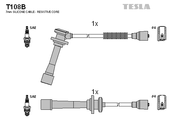 Tesla Zündleitungssatz t108b für KIA