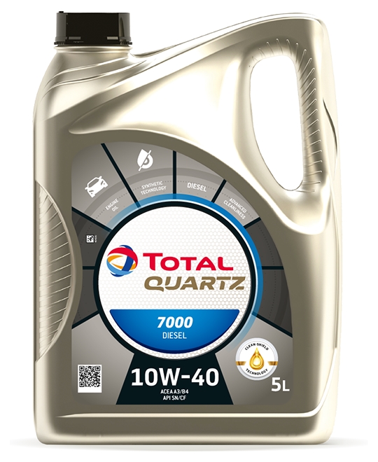 TOTAL ENERGIES Motoröl QUARTZ 7000 DIESEL 10W-40 [5 L] 214108 5l