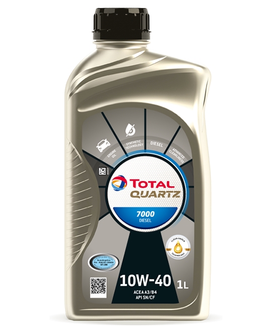 TOTAL ENERGIES Motoröl QUARTZ 7000 DIESEL 10W-40 [1 L] 214111 1l