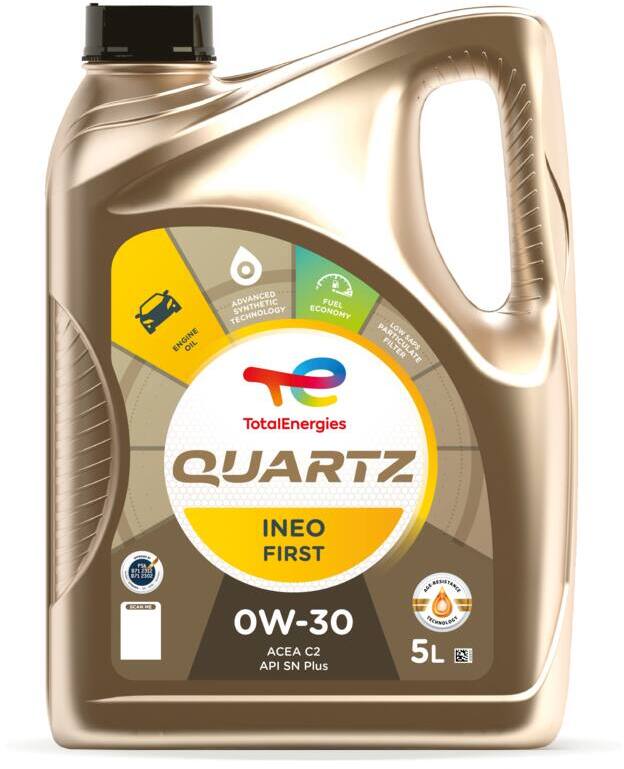 Total Energies Motoröl Quartz Ineo First 0W-30 [5 L] 213833 5l