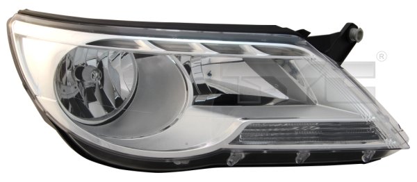 Frontscheinwerfer für VW Tiguan H7+H7+PY21W+W5W Rechts Vorne 07-18 - Bild 10