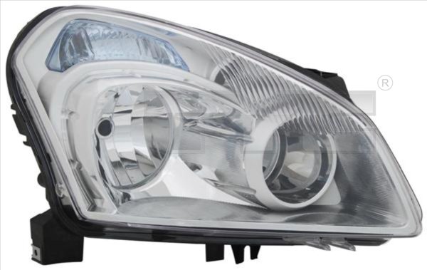 Hauptscheinwerfer rechts H7/H7 20-11571-15-2 TYC für NISSAN QASHQAI I - Bild 10