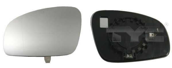 TYC Spiegelglas, Außenspiegel 33200321 links für Skoda