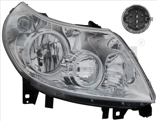TYC 20-11334-15-2 Scheinwerfer Links für JUMPER II DUCATO BOXER 04.06-08.14 FIAT - Bild 6