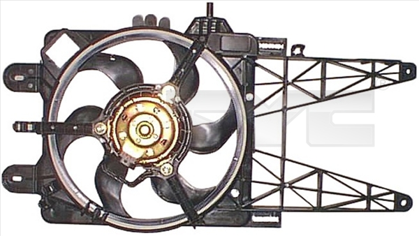 TYC Lüfter, Motorkühlung 8090023 für Fiat