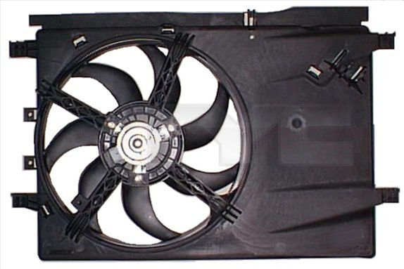 TYC Lüfter, Motorkühlung 8090022 für Opel Fiat