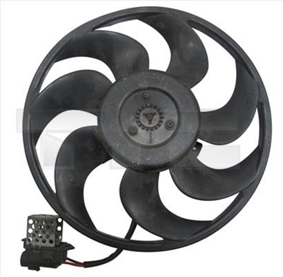 TYC 825-0024 Lüfter, Motorkühlung für OPEL - Bild 6