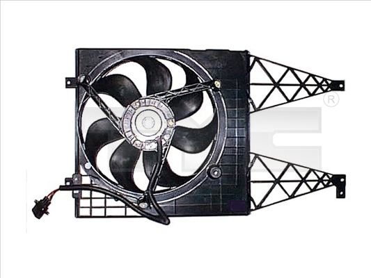 TYC Lüfter, Motorkühlung 8370043 für VW