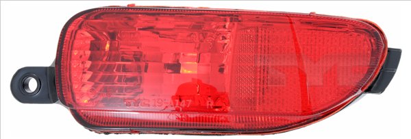 TYC Nebelschlussleuchte 190147012 P21W rechts für Opel
