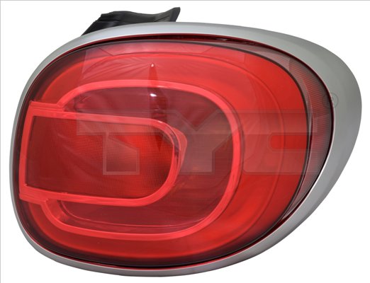 TYC 11-12363-16-2 Heckleuchte rechts Rücklicht Hecklicht Rückleuchte für Fiat - Bild 8