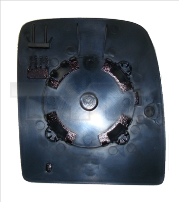 TYC Spiegelglas, Außenspiegel 30901041 links für Fiat Peugeot