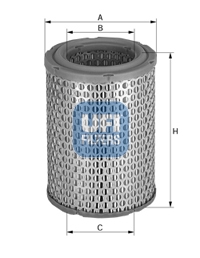 UFI Luftfilter 2788500 Filtereinsatz 111mm für CAGIVA