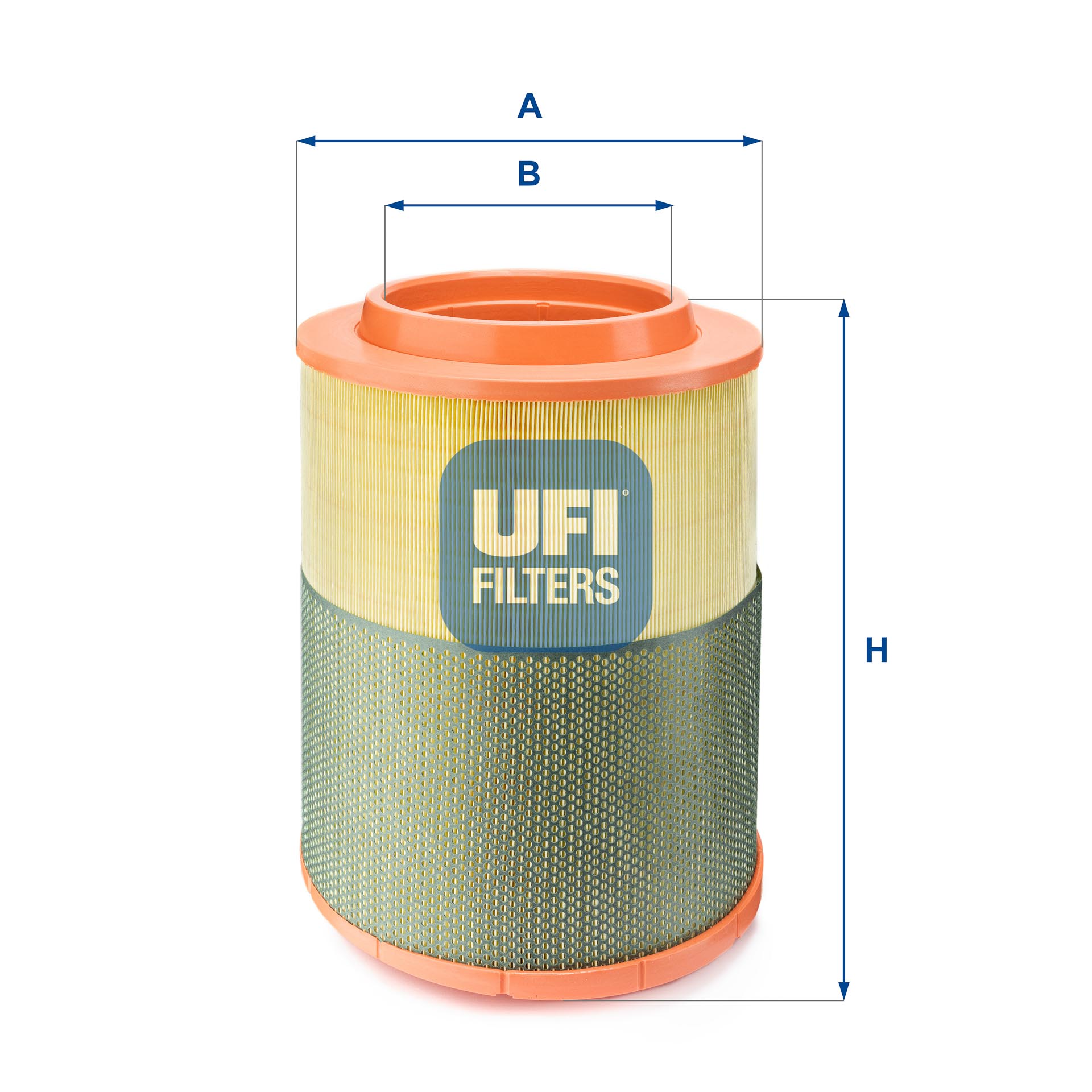 Ufi Luftfilter 27C1600 318Mm Für Iveco