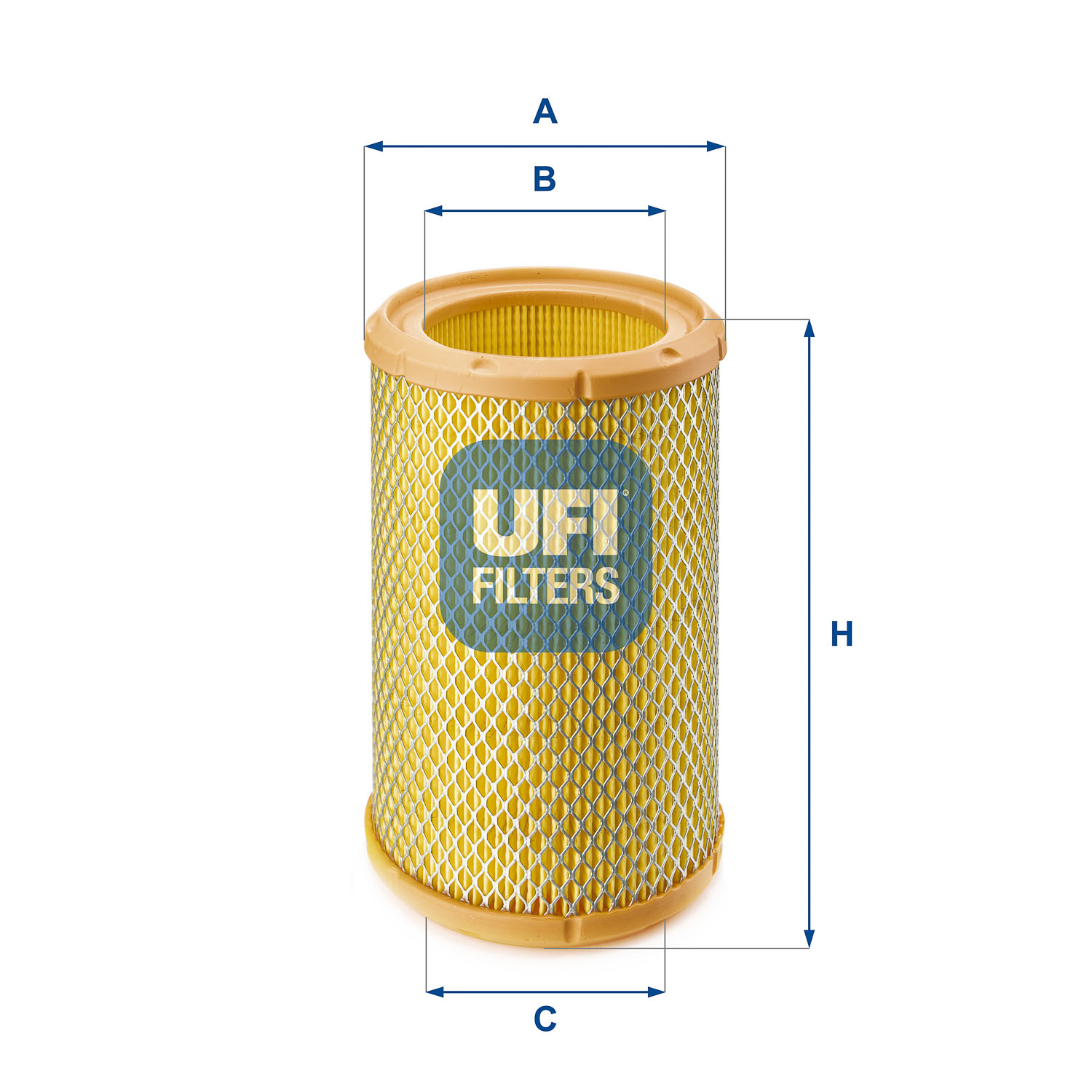 Ufi Luftfilter 2726700 Filtereinsatz 179Mm Für Citroën Renault