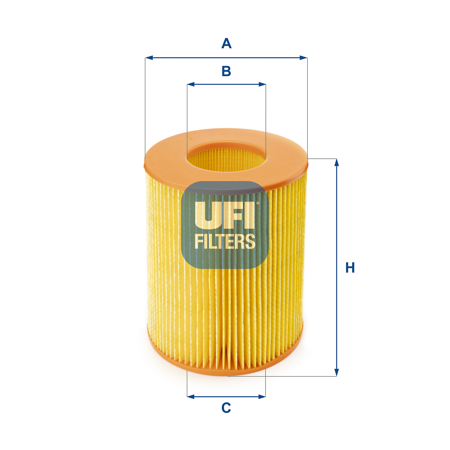 Ufi Luftfilter 2735500 Filtereinsatz 149Mm Für Mercedes