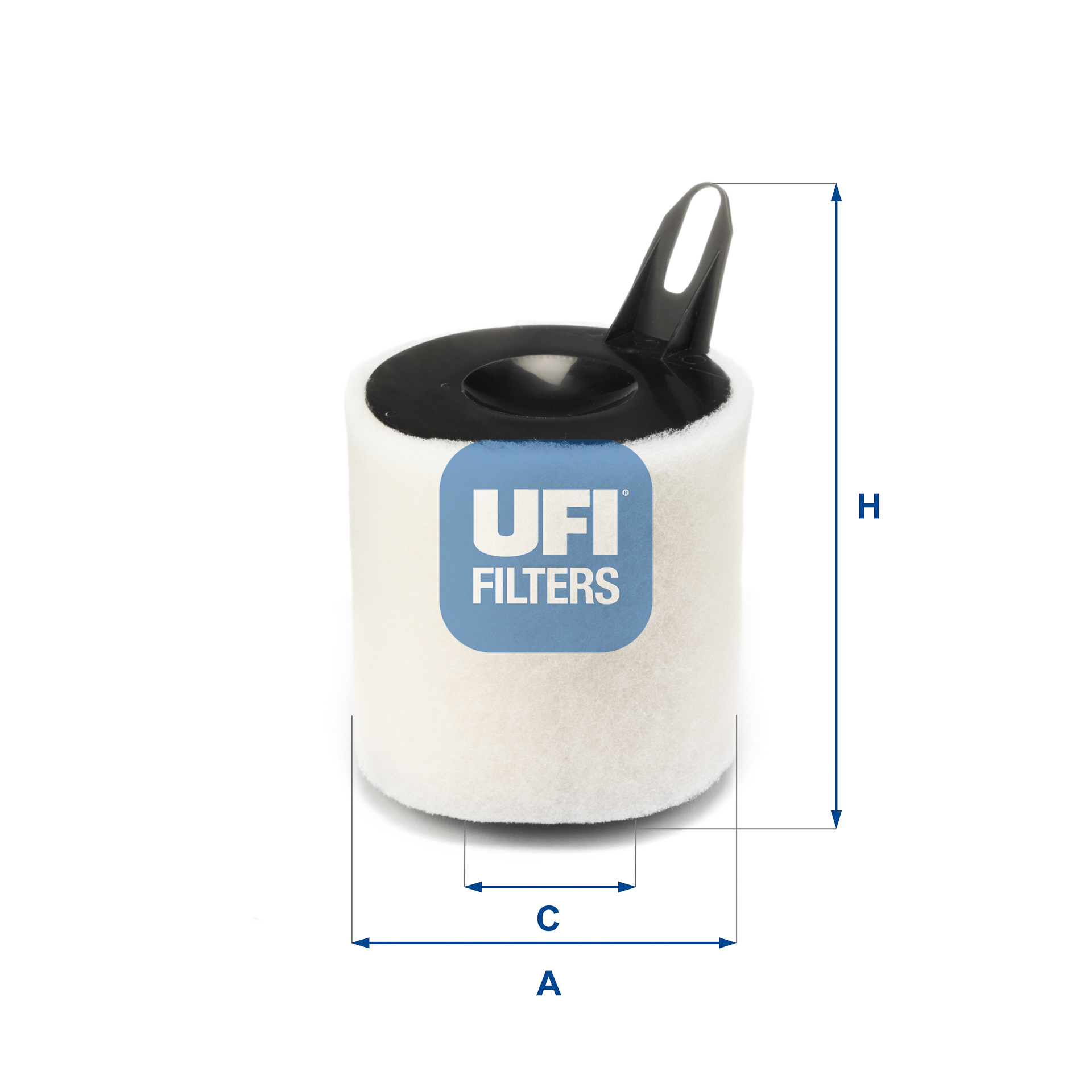 UFI Luftfilter 2759400 Filtereinsatz 197mm für BMW