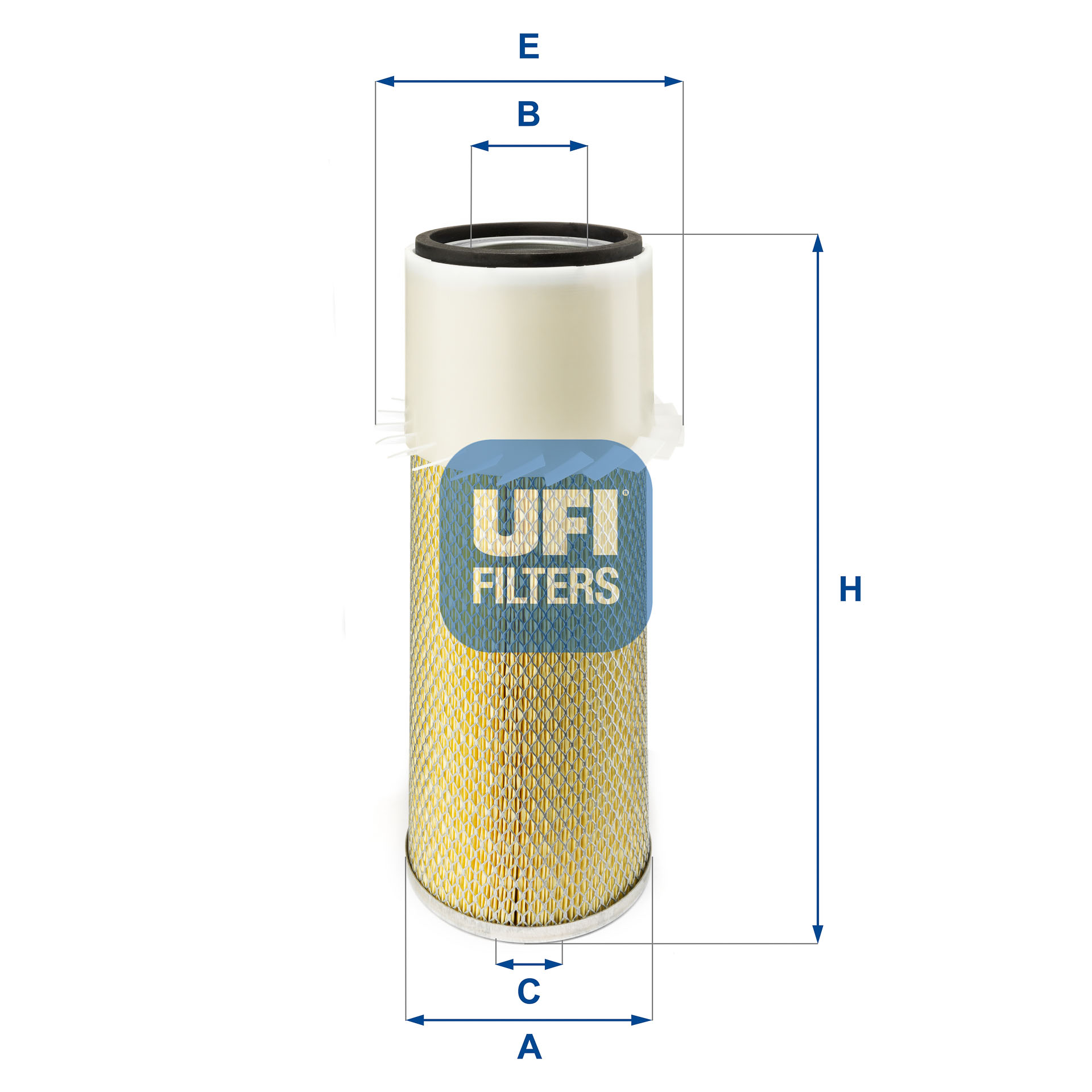 Ufi 2793200 155Mm Für Fiat Onan Gm Iveco Mitsubishi Renault Vm