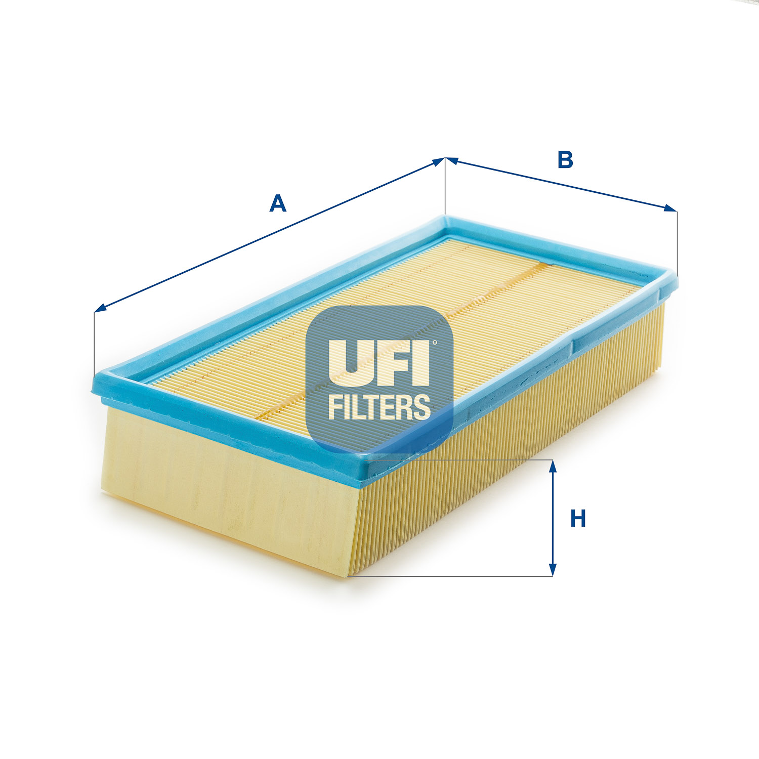 UFI Luftfilter 3001600 Filtereinsatz 58mm für Ford