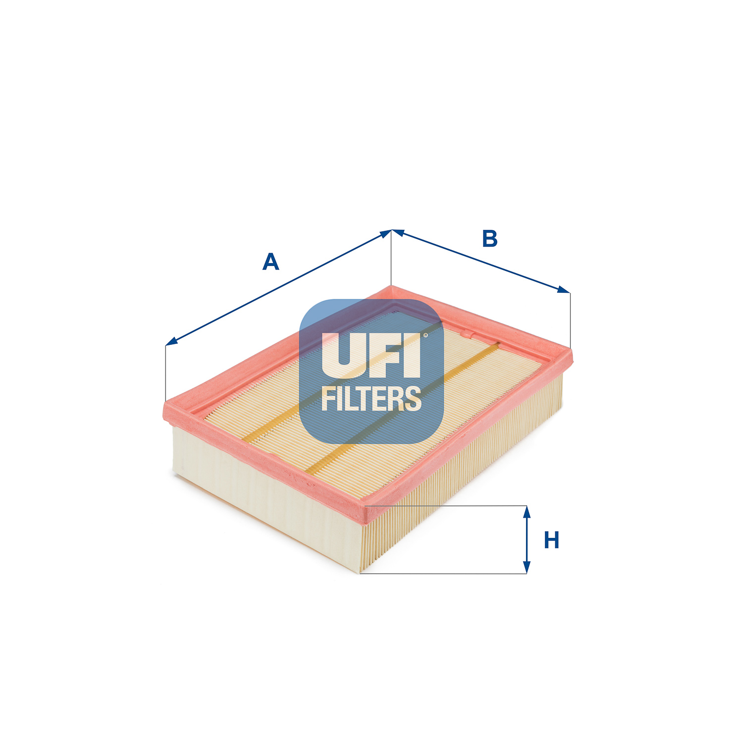 Ufi Luftfilter 3013700 Filtereinsatz 55Mm Für Fiat