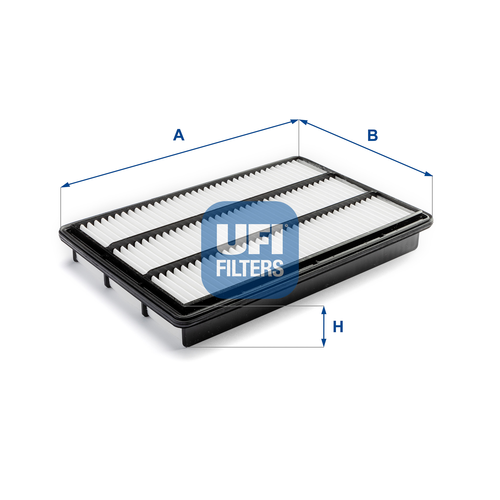 UFI Luftfilter 3022000 Filtereinsatz 52mm für MITSUBISHI