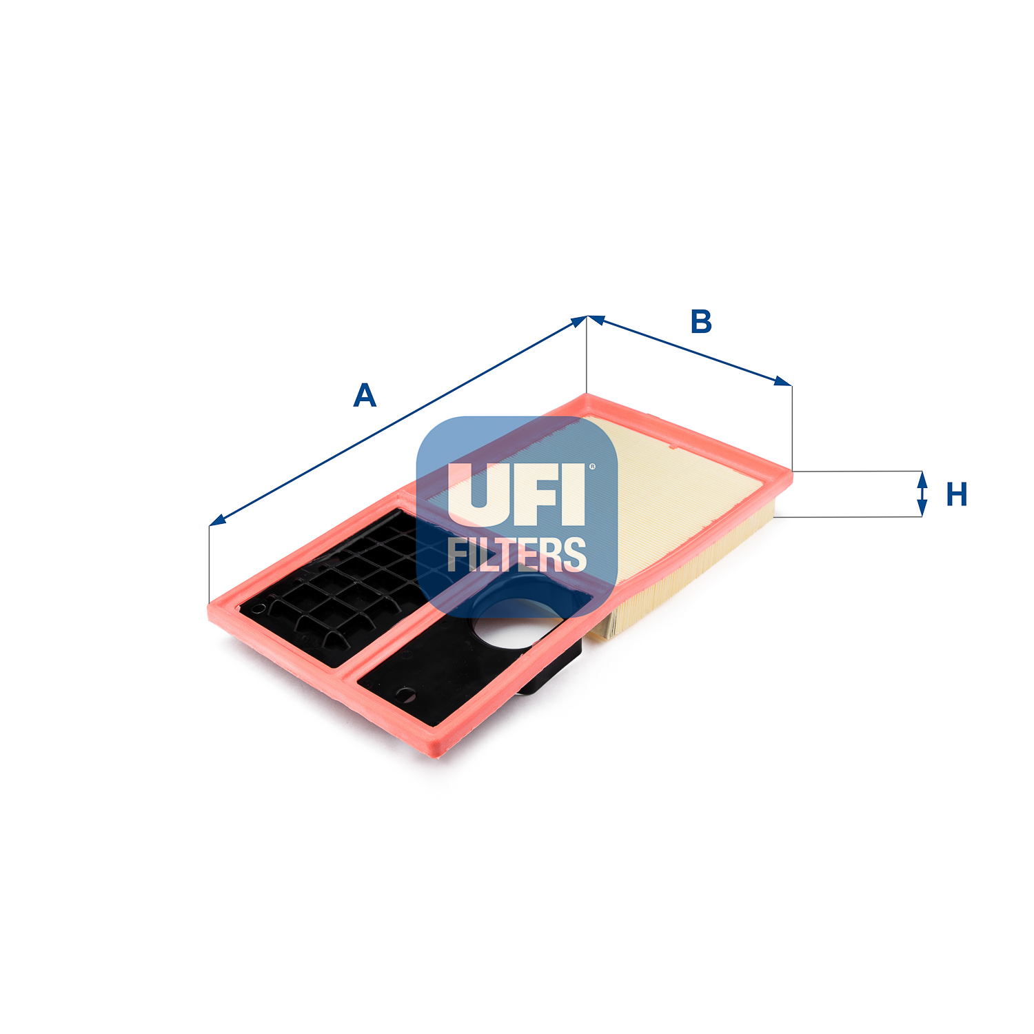 UFI Filters, Luftfilter 30.342.00 | Passend für Autos Anwendbar auf verschiedene Modelle von Seat, Skoda, Volkswagen - Bild 3